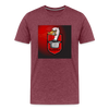 Men&#39;s Premium T-Shirt - heather burgundy