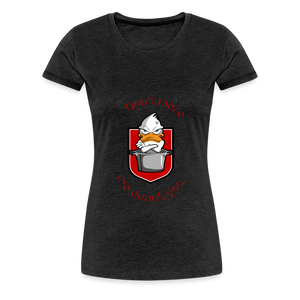 Women’s Premium T-Shirt Quack - charcoal grey