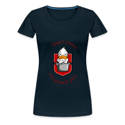 Women’s Premium T-Shirt Quack - deep navy