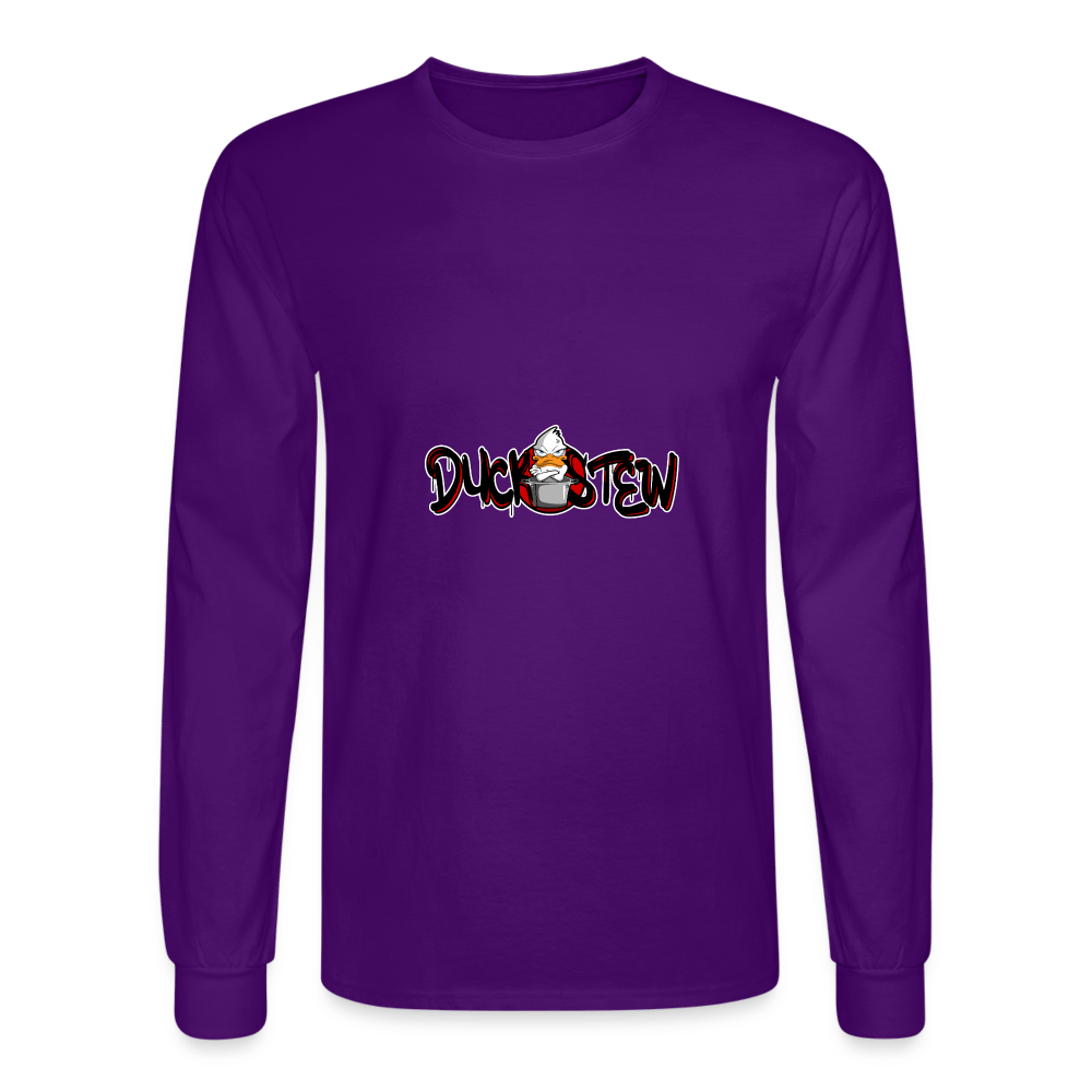 Men's Long Sleeve T-Shirt - purple