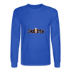 Men&#39;s Long Sleeve T-Shirt - royal blue