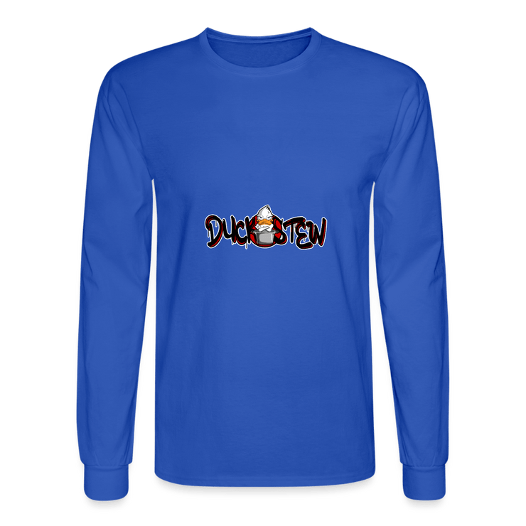 Men's Long Sleeve T-Shirt - royal blue