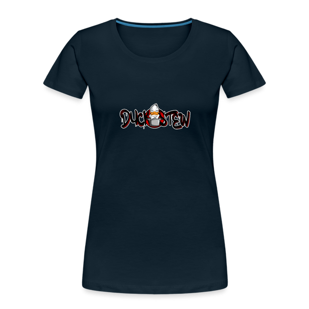 Women’s Premium Organic T-Shirt - deep navy